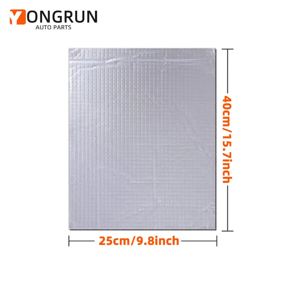 7mm 15 30PCS Car Soundproof Damping Sheet for Car Interior Pads Soundproof Insulation Pads Soundproof Covers Soundproof Panels