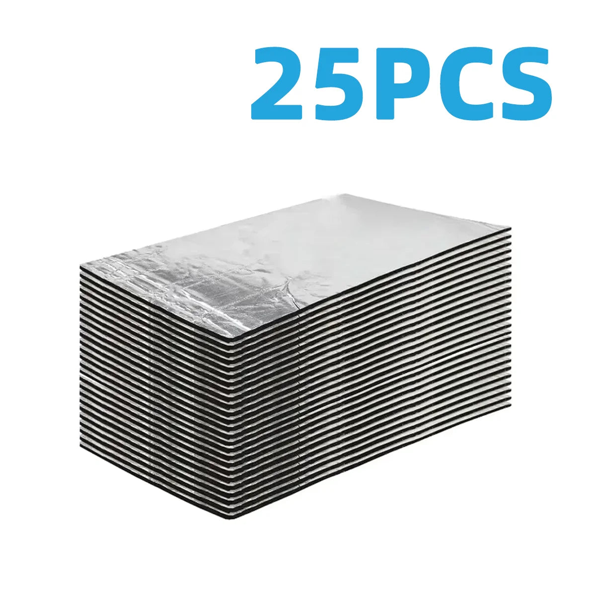 7mm 15 30PCS Car Soundproof Damping Sheet for Car Interior Pads Soundproof Insulation Pads Soundproof Covers Soundproof Panels