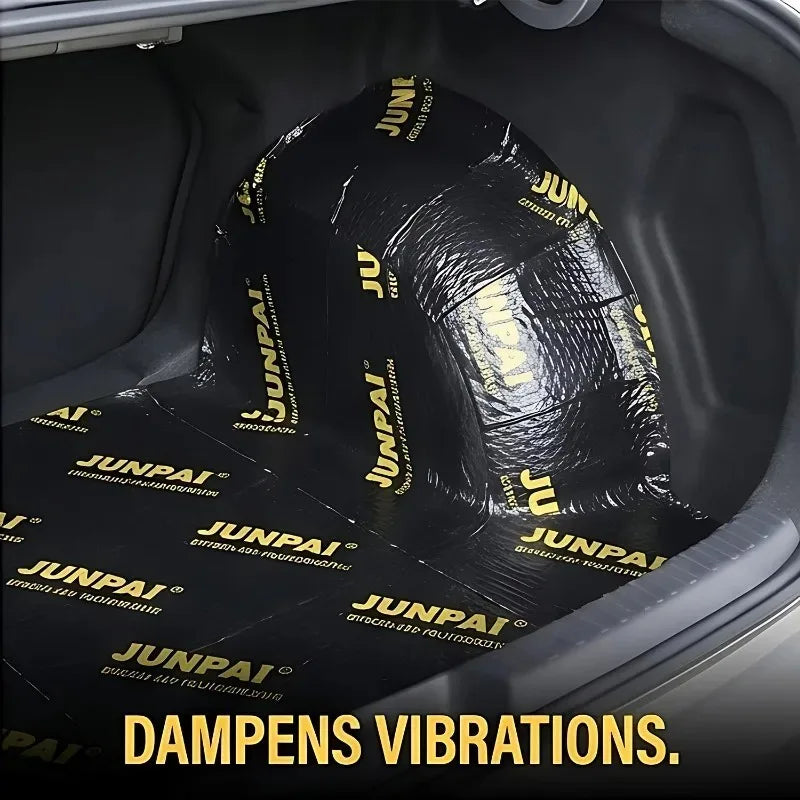 Environmentally-friendly Butyl Rubber Sound Insulation Material Interior Accessories Car Audio Sound Insulation Panel Door Horn