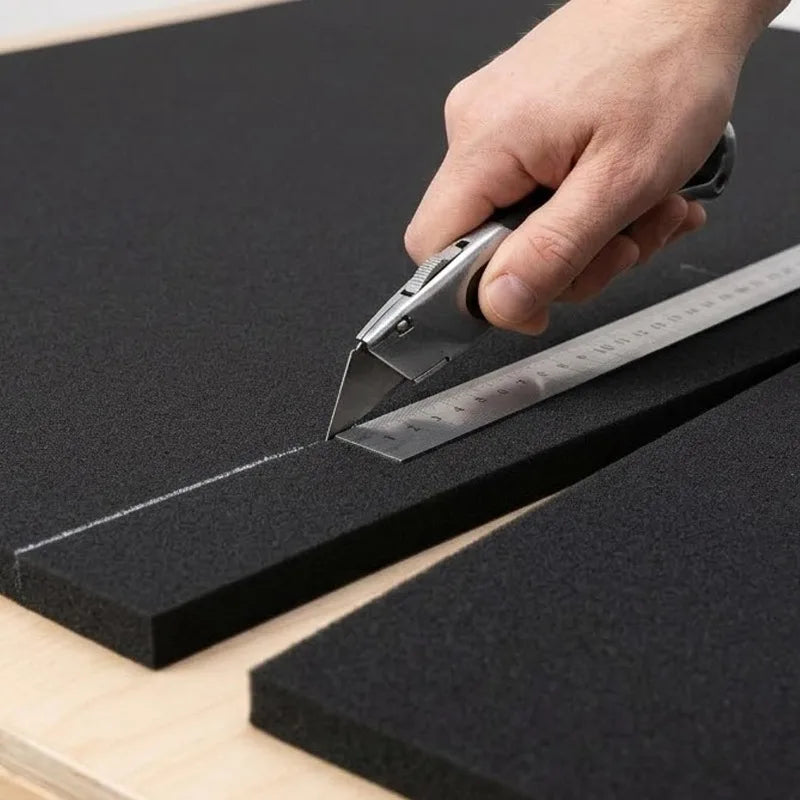 3/6/10mm Closed Cell Foam for Noise Self-Adhesive Car Sound Deadening Mat Insulation Heat Reduction Waterproof Foam Mat