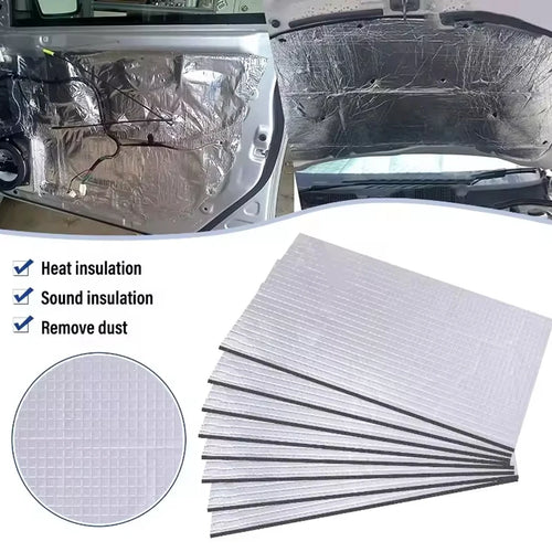 7mm 15 30PCS Car Soundproof Damping Sheet for Car Interior Pads Soundproof Insulation Pads Soundproof Covers Soundproof Panels