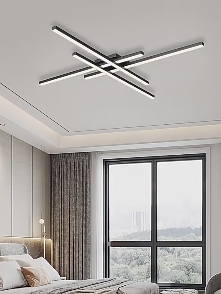 Ceiling light simple modern bedroom  atmosphere duplex villa hall Nordic lamps minimalist living room lamp room ceiling lights